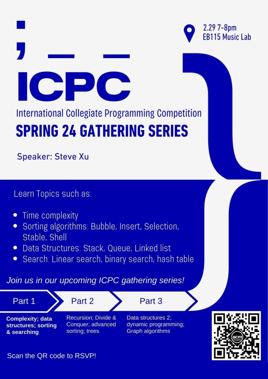 ICPC Spring 24 Gathering Series
