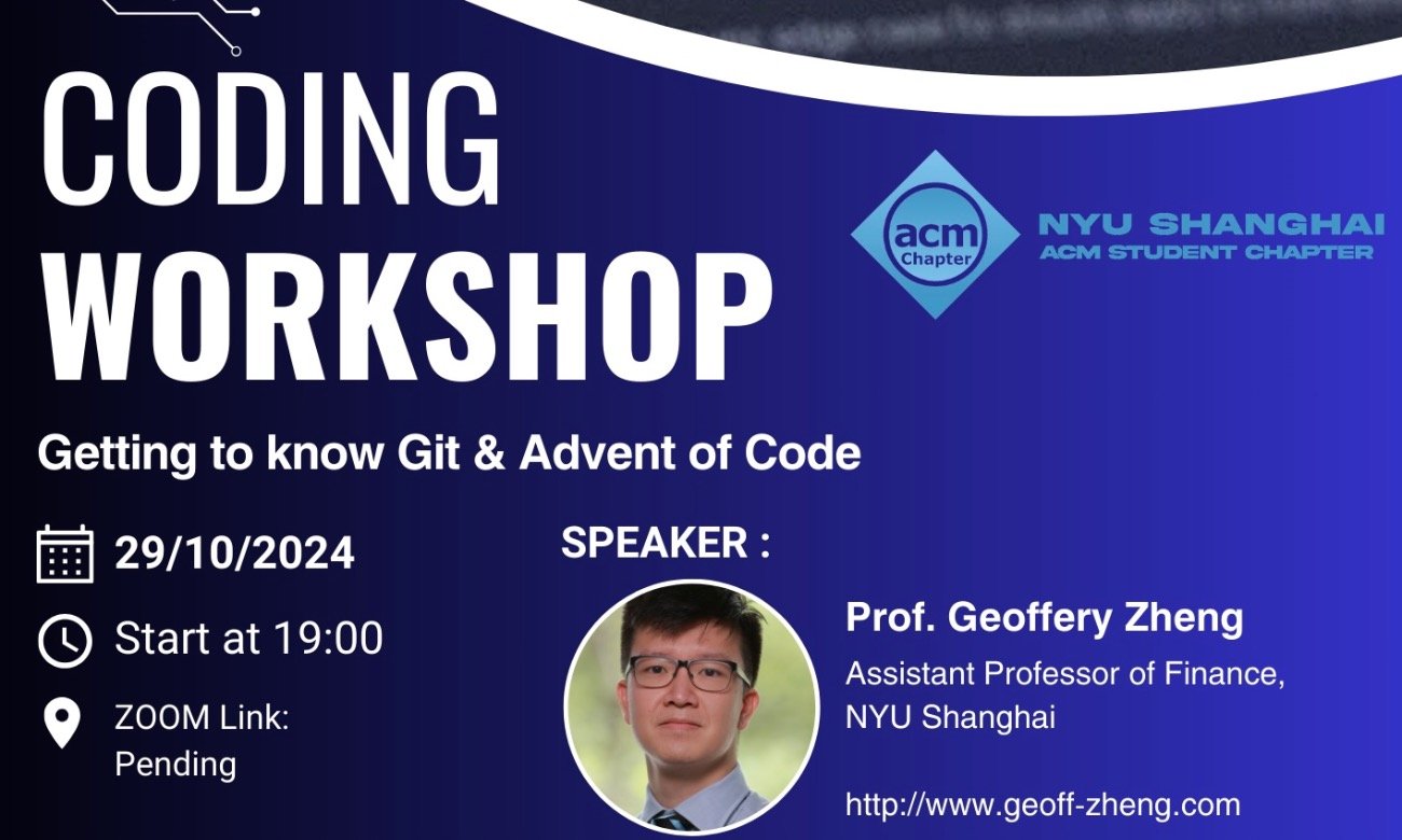  CODING WORKSHOP—Getting to know Git & Advent of Code
