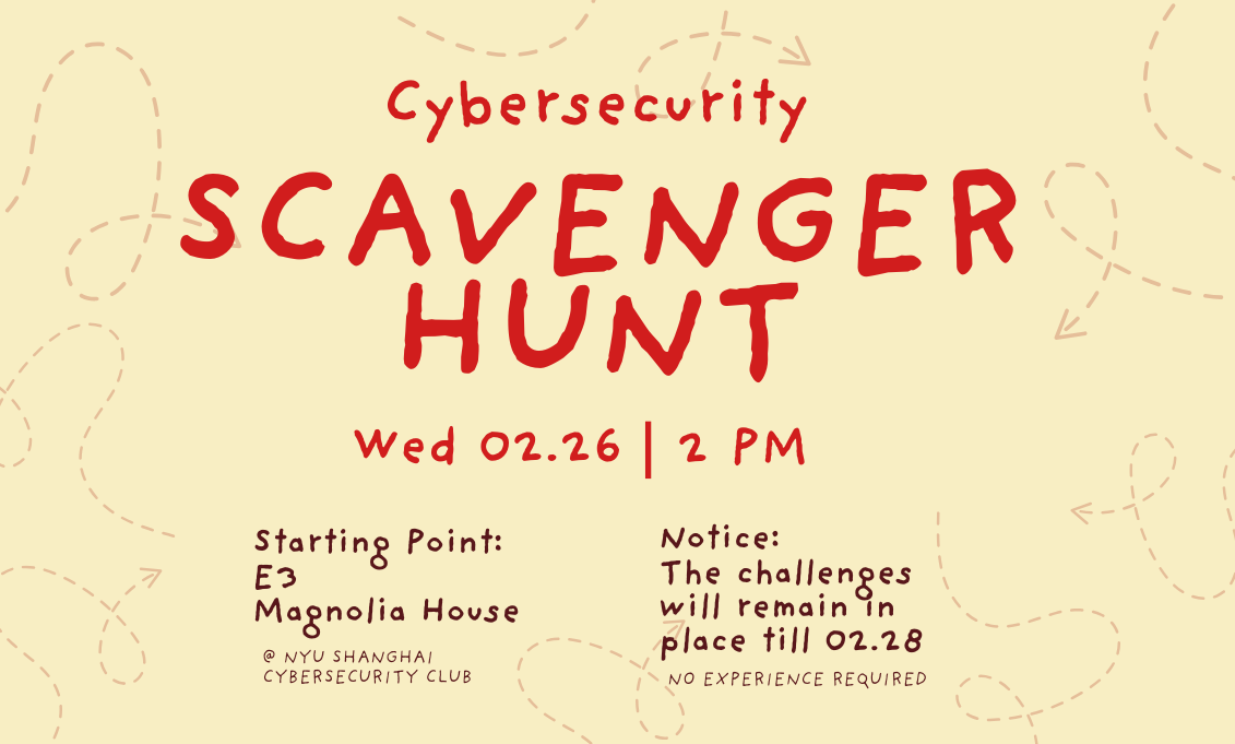 Cybersecurity Club: Scavenger Hunt
