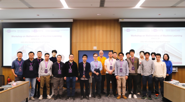 Workshop on Mathematics of Machine Learning